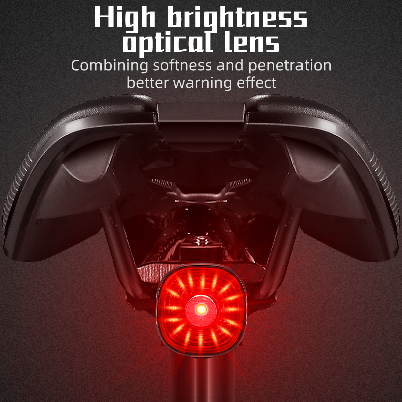 WEST BIKING ไฟท้ายเบรกอัจฉริยะ - Smart Bike Brake Sensor Rear Light บทวิจารณ์และราคา