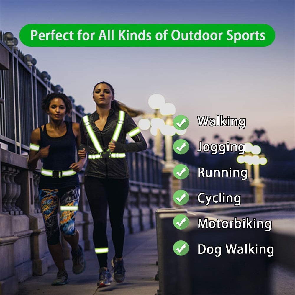 สายรัดสะท้อนแสง Night Work Sec - Reflective Cycling Vest High Visibility บทวิจารณ์และราคา