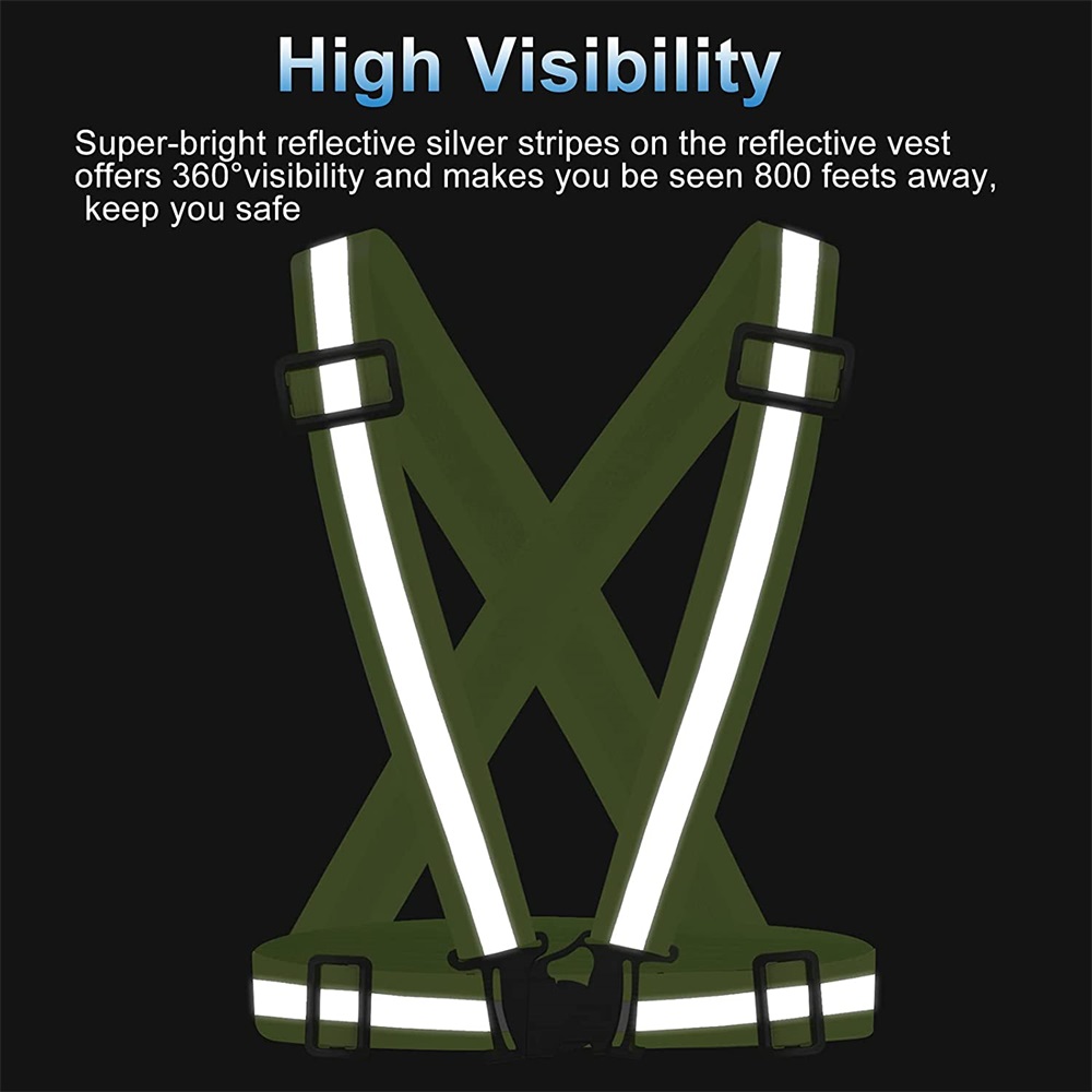 สายรัดสะท้อนแสง Night Work Sec - Reflective Cycling Vest High Visibility บทวิจารณ์และราคา