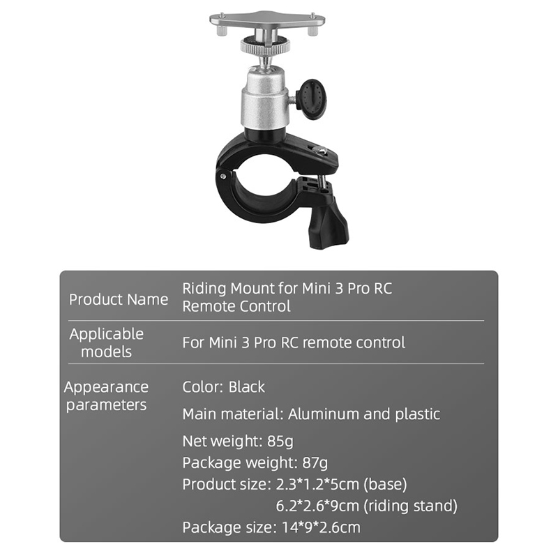 ที่ยึดจักรยานปรับยึดอลูมิเนียม - Action Camera Bike Mount Aluminum บทวิจารณ์และราคา
