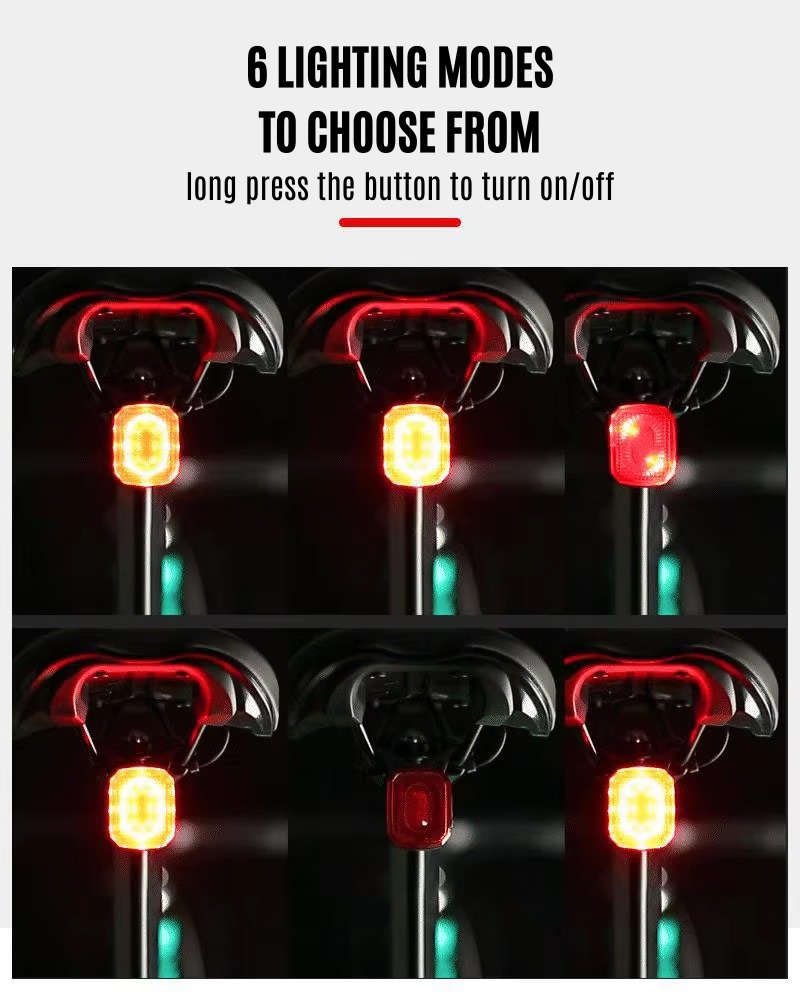 ไฟท้ายจักรยานอัจฉริยะพร้อมเซ็น - Smart Bike Brake Sensor Rear Light บทวิจารณ์และราคา