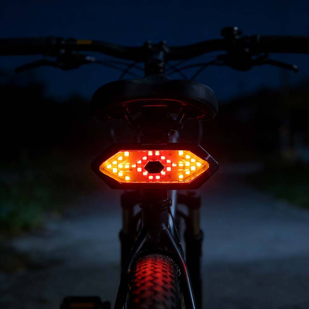 รีโมทคอนโทรลไร้สาย ไฟเลี้ยวจัก - Turn Signal Bike Light Wireless Remote บทวิจารณ์และราคา