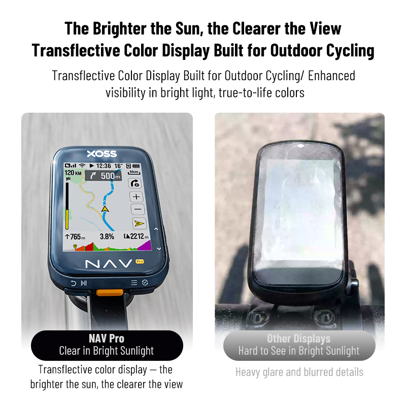 XOSS Nav Pro คอมพิวเตอร์จักรยา - Cycling Computer Gps Wireless Color Screen บทวิจารณ์และราคา