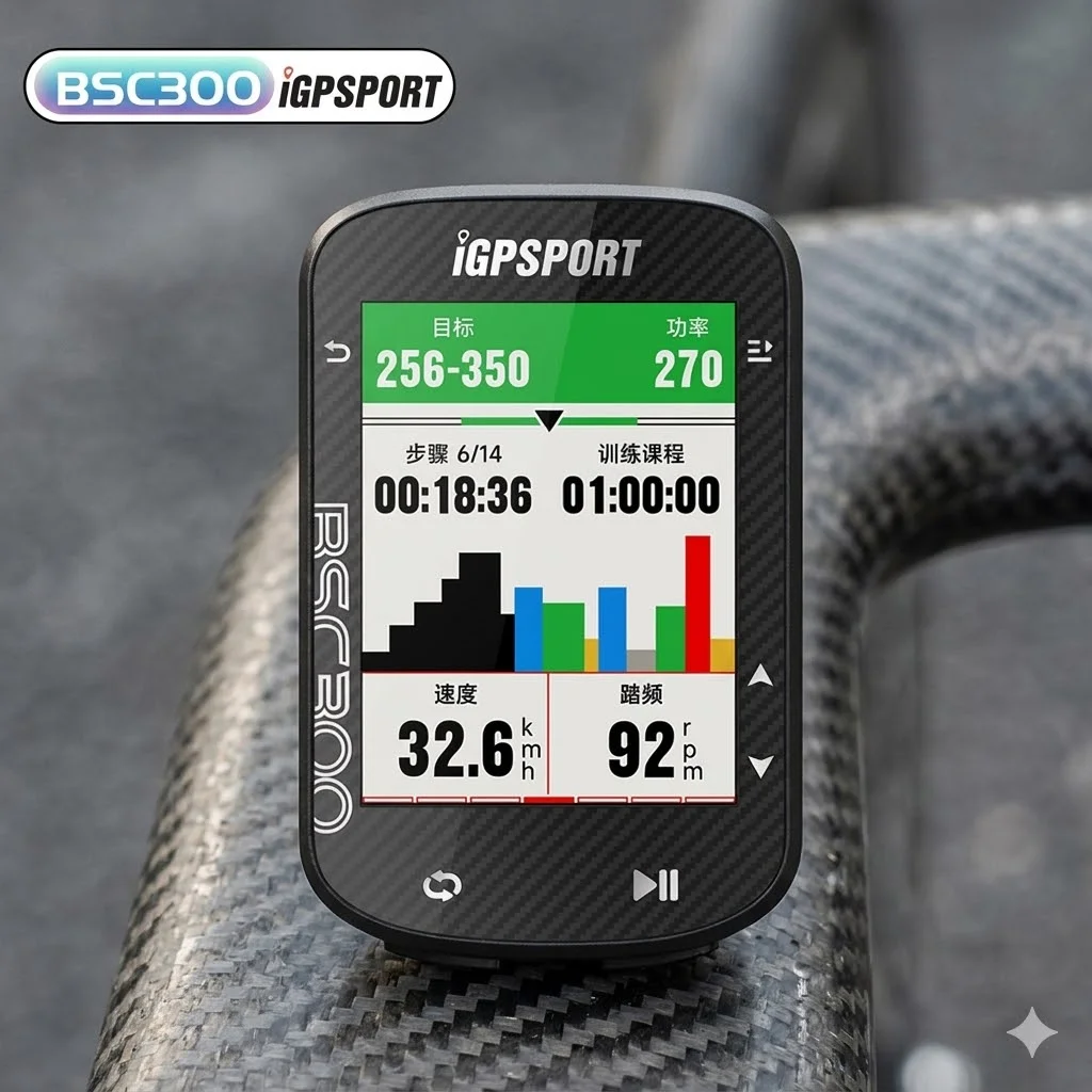 IGPSPORT BSC300T คอมพิวเตอร์จั - Cycling Computer Gps Wireless Color Screen บทวิจารณ์และราคา
