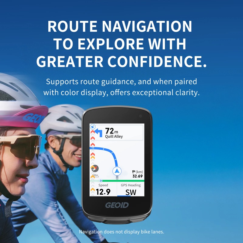 GEOID CC700 GPS จักรยานคอมพิวเ - Cycling Computer Gps Wireless Color Screen บทวิจารณ์และราคา