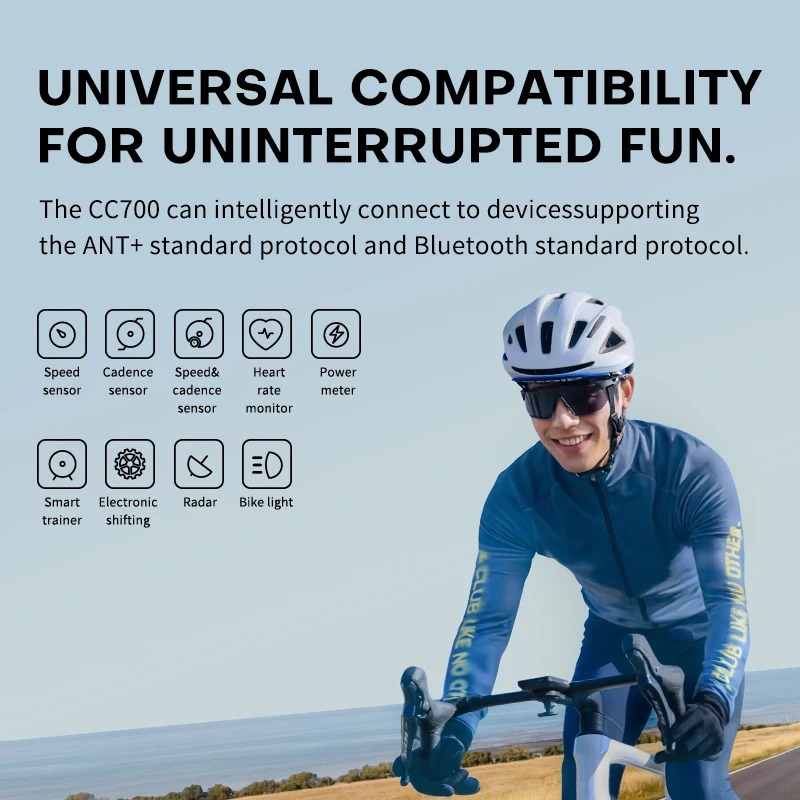 GEOID CC700 GPS จักรยานคอมพิวเ - Cycling Computer Gps Wireless Color Screen บทวิจารณ์และราคา