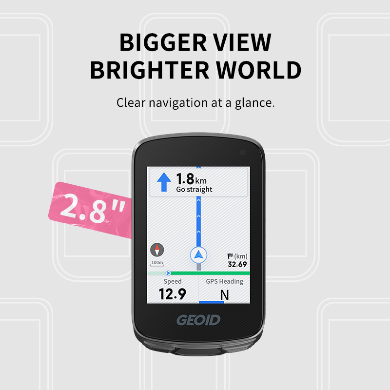 GEOID CC700 GPS จักรยานคอมพิวเ - Cycling Computer Gps Wireless Color Screen บทวิจารณ์และราคา
