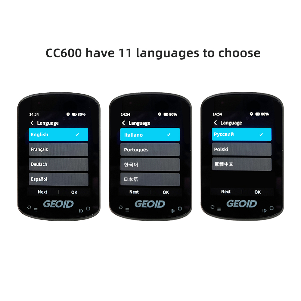 Geoid CC600 จักรยานคอมพิวเตอร์ - Cycling Computer Gps Wireless Color Screen บทวิจารณ์และราคา