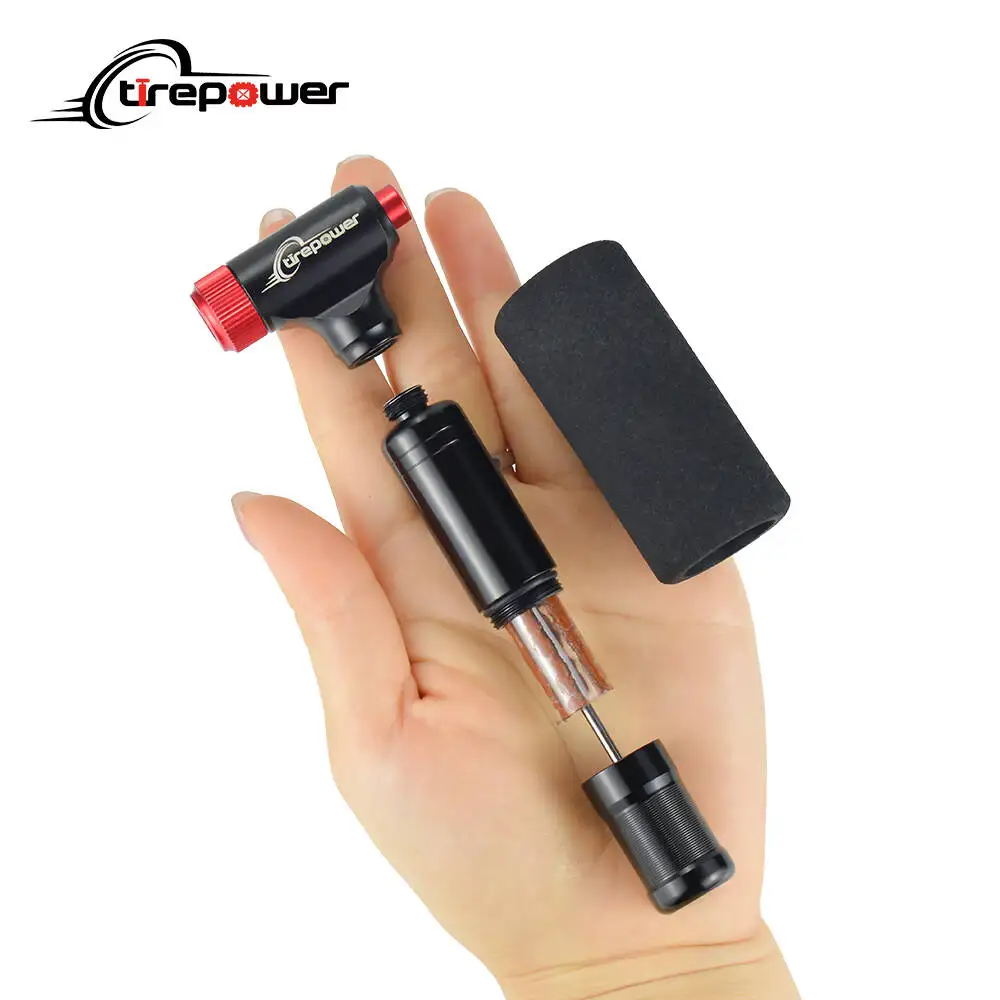 ปั๊มลมจักรยาน CO2 อลูมิเนียมอั - Co2 Tire Inflator Bike Repair บทวิจารณ์และราคา