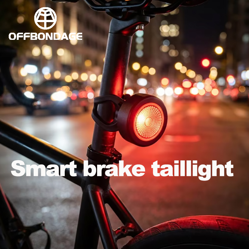 OFFBONDAGE ไฟท้ายจักรยาน ไฟท้า - Smart Bike Brake Sensor Rear Light บทวิจารณ์และราคา