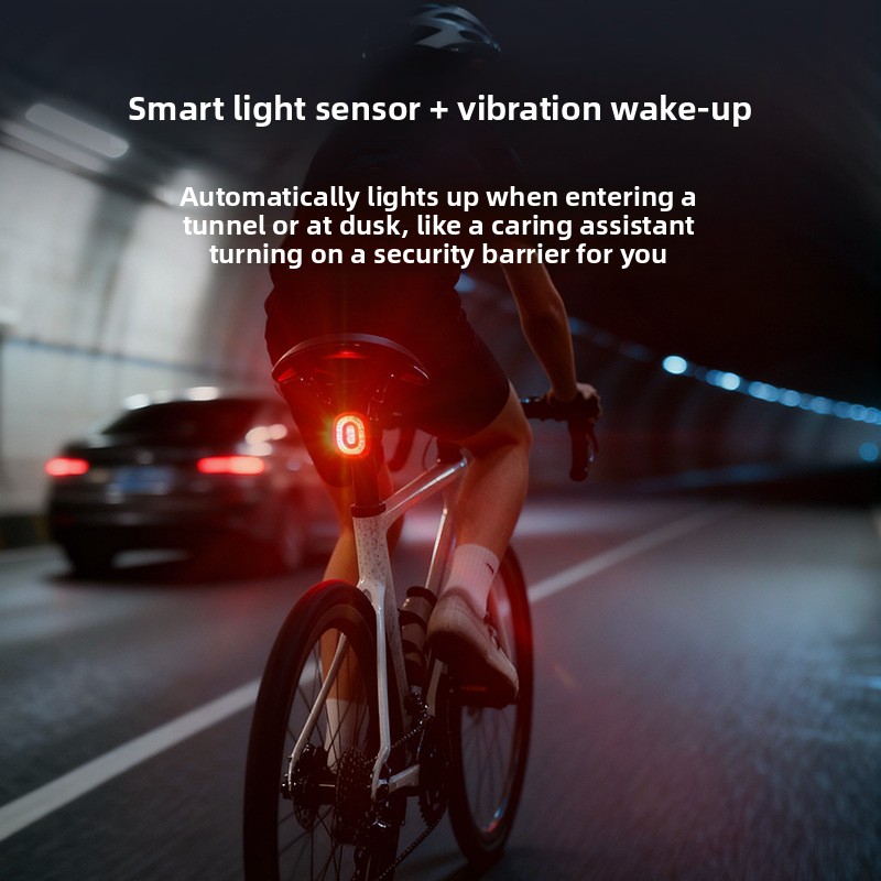 ไฟท้ายจักรยานพร้อมเซ็นเซอร์เบร - Smart Bike Brake Sensor Rear Light บทวิจารณ์และราคา