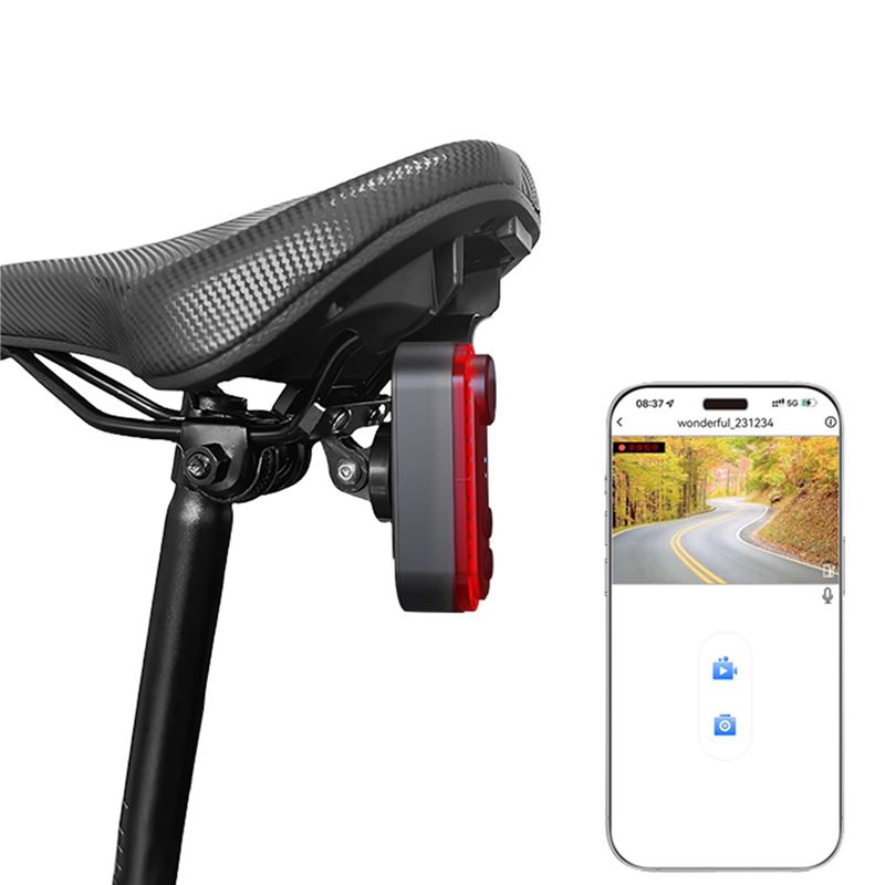 ไฟท้ายจักรยาน A99I-2X พร้อมกล้ - Bike Tail Light With Camera 1080P บทวิจารณ์และราคา
