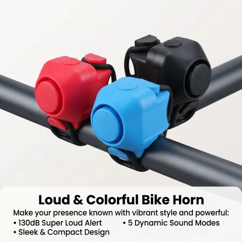 แตรไฟฟ้าสำหรับจักรยาน 130 เดซิ - Bike Bell Electronic Loud Horn บทวิจารณ์และราคา