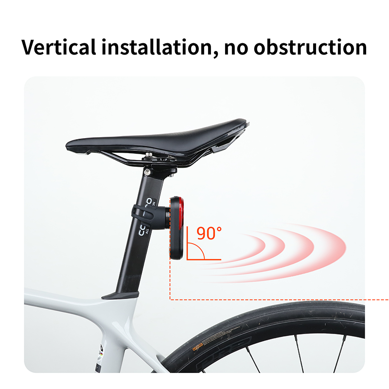    ไฟท้ายจักรยานอัจฉริยะ COOS - Cycling Radar Tail Light Rear Warning บทวิจารณ์และราคา