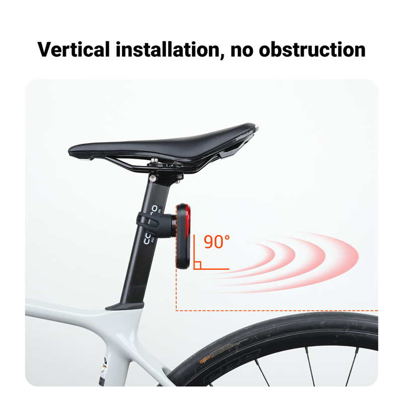 ไฟท้ายจักรยานอัจฉริยะ COOSPO T - Cycling Radar Tail Light Rear Warning บทวิจารณ์และราคา