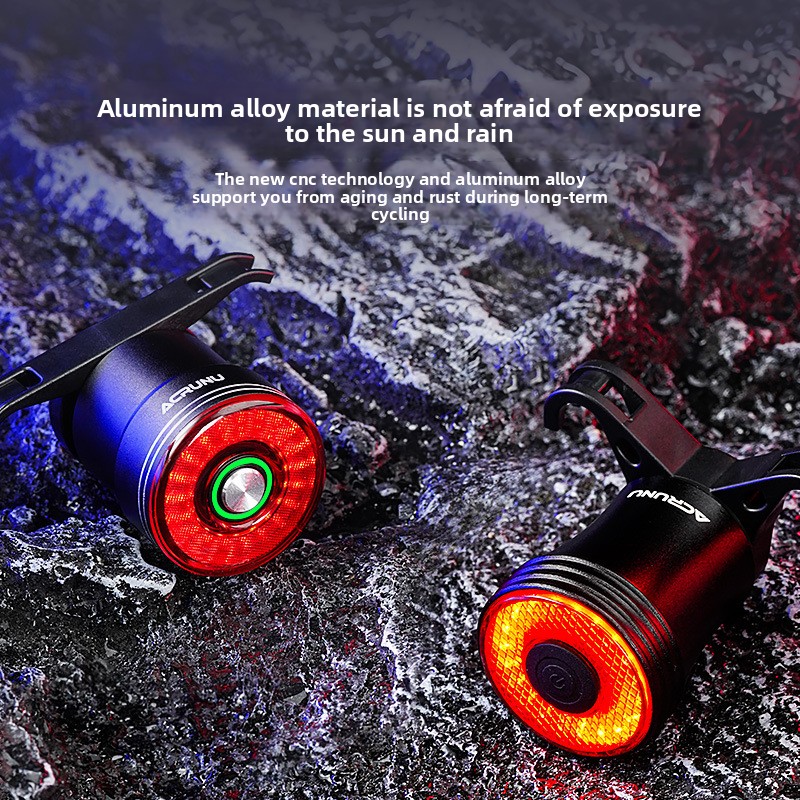 ไฟท้ายจักรยานอัจฉริยะแบบชาร์จ  - Smart Bike Brake Sensor Rear Light บทวิจารณ์และราคา