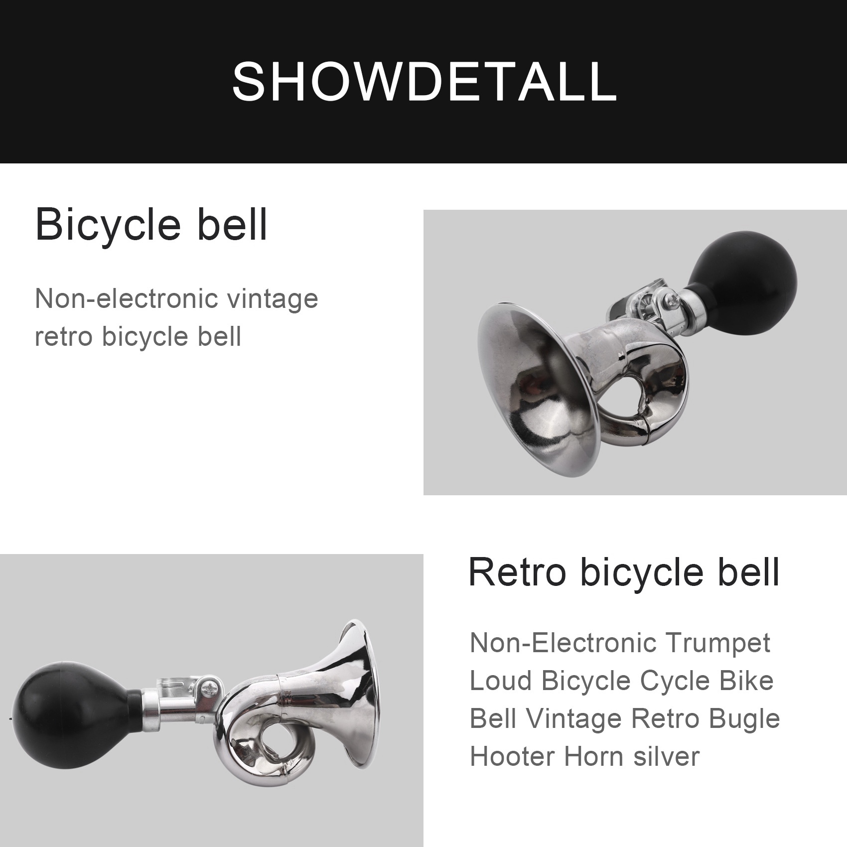 กระดิ่งจักรยาน CYGJ แบบไม่ใช้ไ - Bike Bell Electronic Loud Horn บทวิจารณ์และราคา