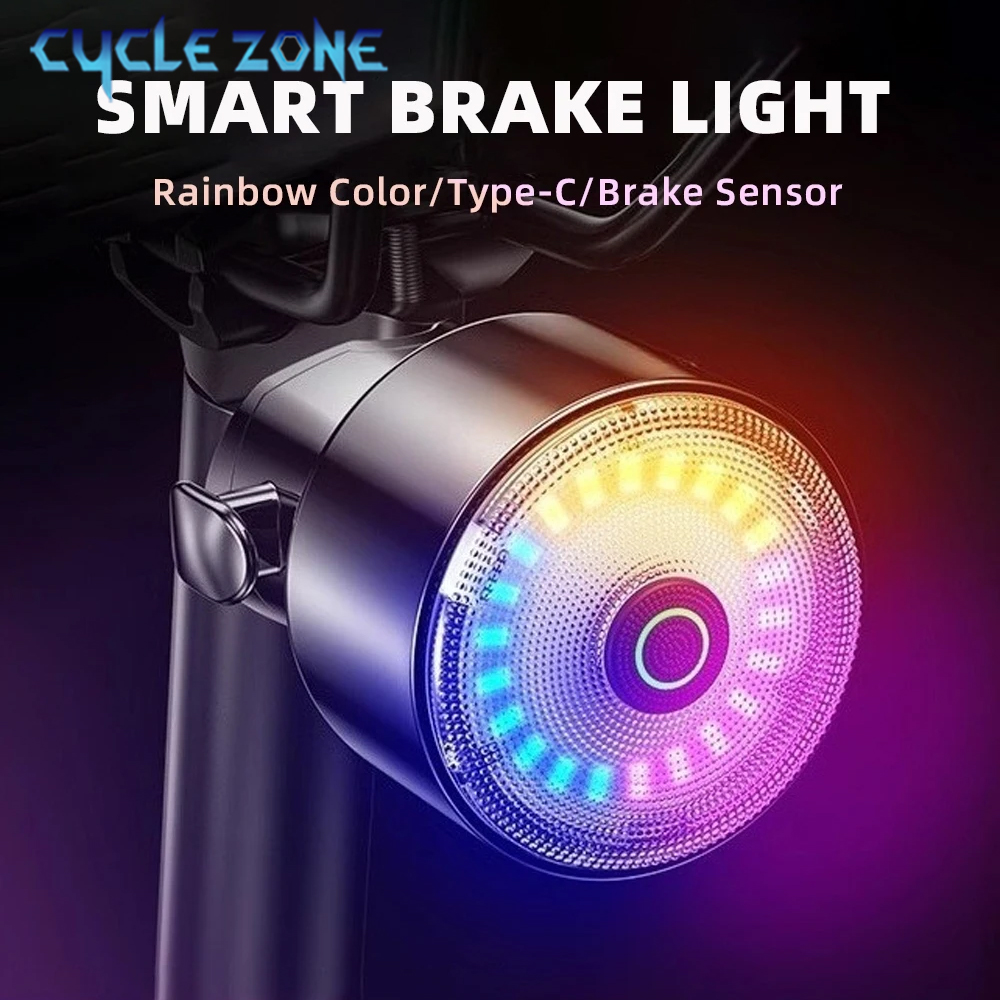 ไฟท้ายจักรยานพร้อมเซ็นเซอร์อัจ - Smart Bike Brake Sensor Rear Light บทวิจารณ์และราคา