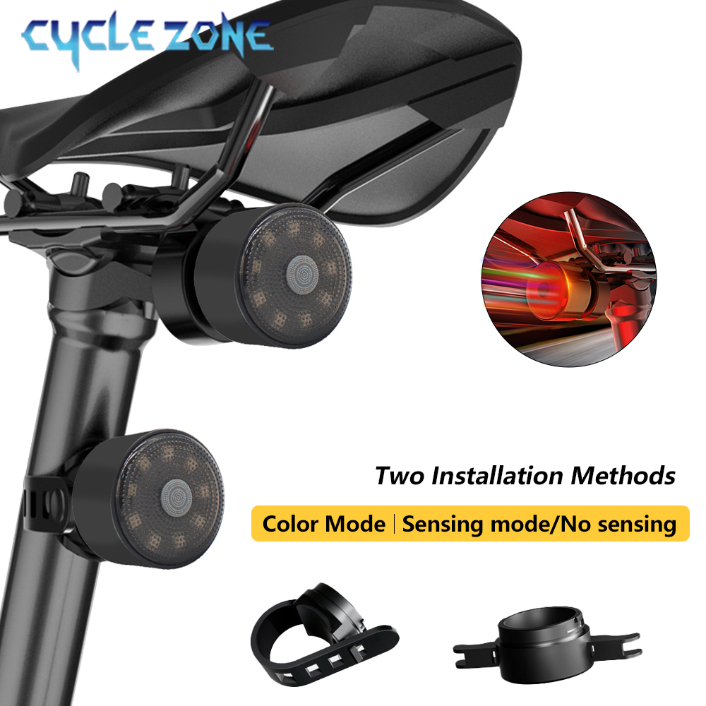 ไฟท้ายจักรยานพร้อมเซ็นเซอร์อัจ - Smart Bike Brake Sensor Rear Light บทวิจารณ์และราคา