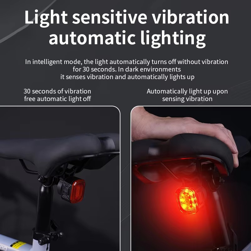 ไฟท้ายจักรยานอัจฉริยะพร้อมเซ็น - Smart Bike Brake Sensor Rear Light บทวิจารณ์และราคา