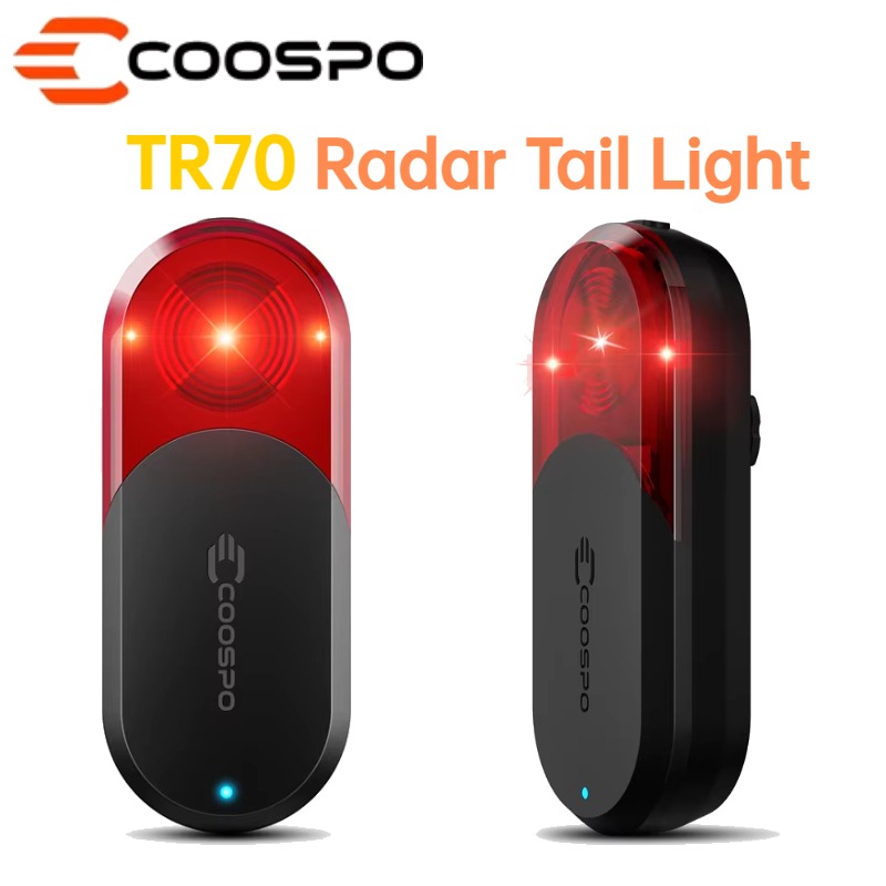 ไฟท้ายจักรยานอัจฉริยะ COOSPO T - Cycling Radar Tail Light Rear Warning บทวิจารณ์และราคา