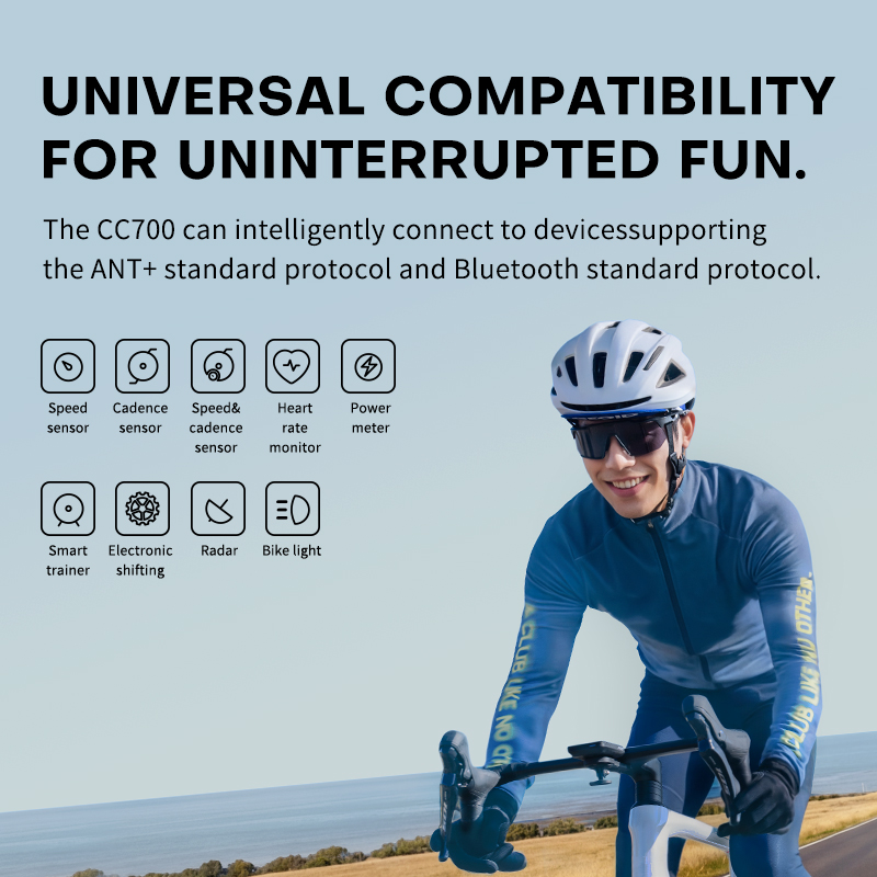 GEOID CC700 GPS คอมพิวเตอร์จัก - Cycling Computer Gps Wireless Color Screen บทวิจารณ์และราคา