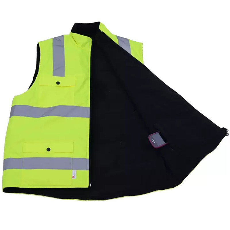 ความปลอดภัยสูงเสื้อกั๊กสะท้อนแ - Reflective Cycling Vest High Visibility บทวิจารณ์และราคา