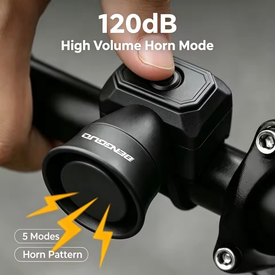 แตรไฟฟ้าสำหรับจักรยาน 5 โหมด เ - Bike Bell Electronic Loud Horn บทวิจารณ์และราคา