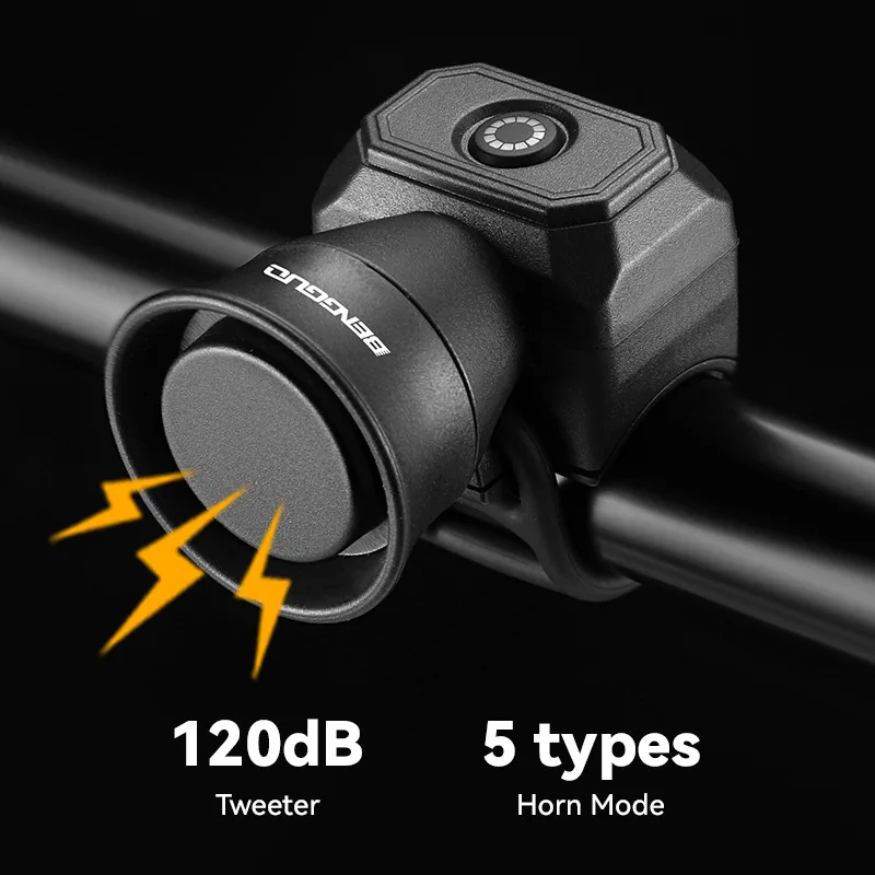 แตรไฟฟ้าสำหรับจักรยาน 5 โหมด เ - Bike Bell Electronic Loud Horn บทวิจารณ์และราคา