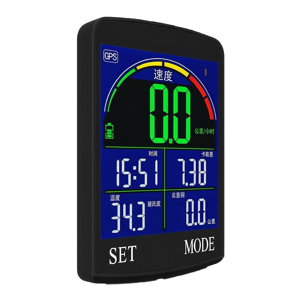 คอมพิวเตอร์จักรยานไร้สาย GPS = - Cycling Computer Gps Wireless Color Screen บทวิจารณ์และราคา
