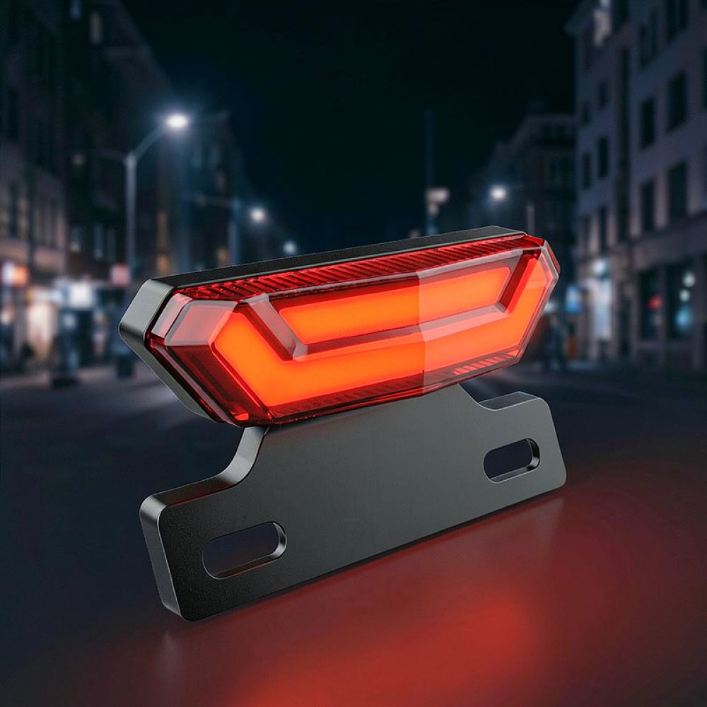 ไฟท้ายจักรยาน LED ระบบเซ็นเซอร - Smart Bike Brake Sensor Rear Light บทวิจารณ์และราคา