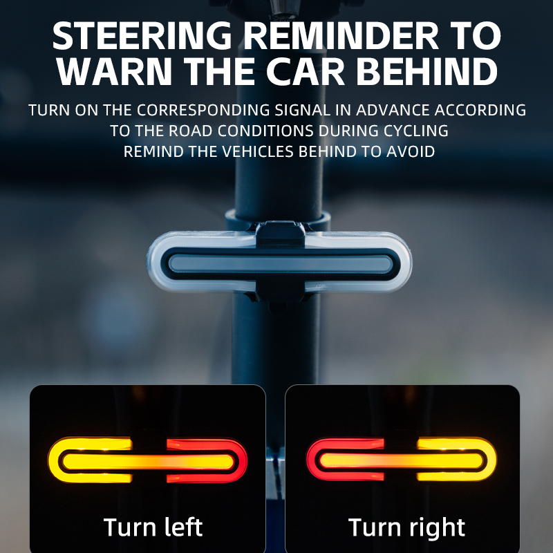 ROCKBROS จักรยานสมาร์ทไฟท้าย T - Smart Bike Brake Sensor Rear Light บทวิจารณ์และราคา