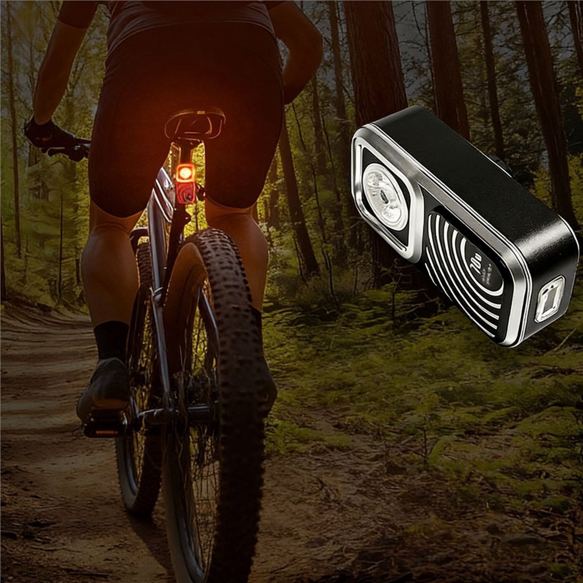 【HOT A88T】 ไฟท้ายจักรยานพร้อมเ - Cycling Radar Tail Light Rear Warning บทวิจารณ์และราคา