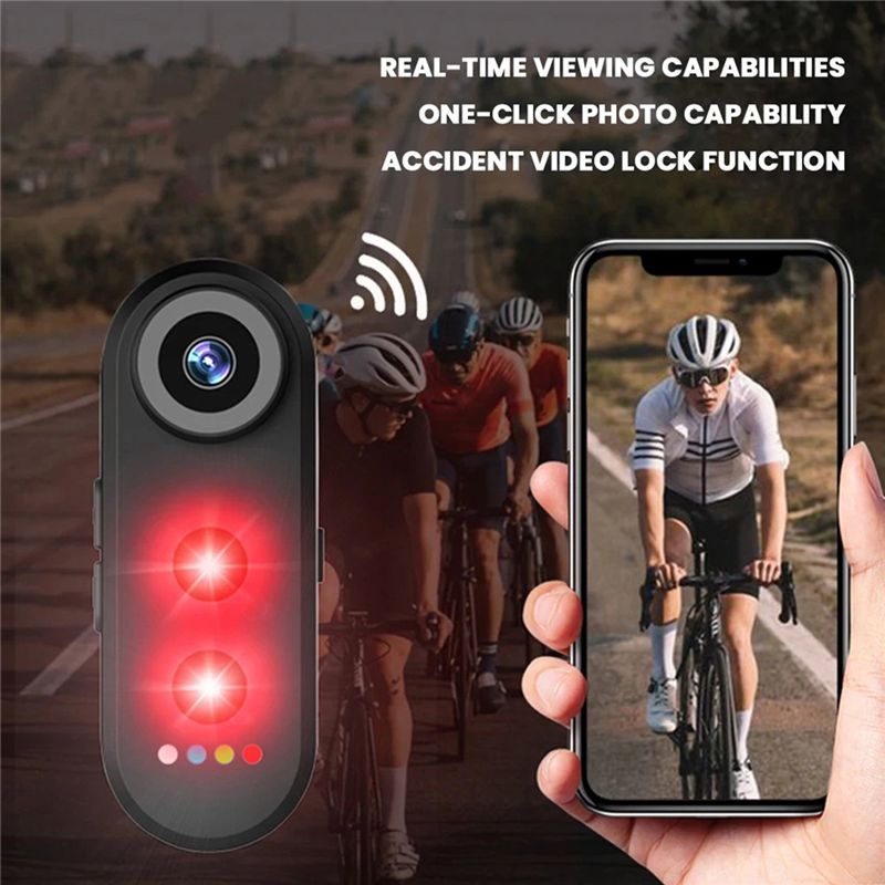 CGDS-กล้องมองหลังจักรยานพร้อมไ - Bike Tail Light With Camera 1080P บทวิจารณ์และราคา