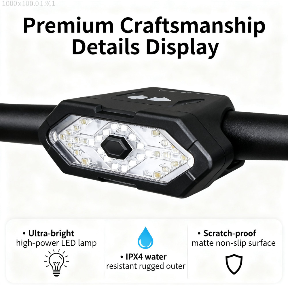 ไฟเลี้ยวจักรยาน ไฟท้าย LED ไร้ - Turn Signal Bike Light Wireless Remote บทวิจารณ์และราคา
