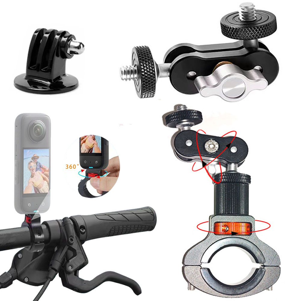 จักรยานจักรยานHandlebarผู้ถือM - Action Camera Bike Mount Aluminum บทวิจารณ์และราคา
