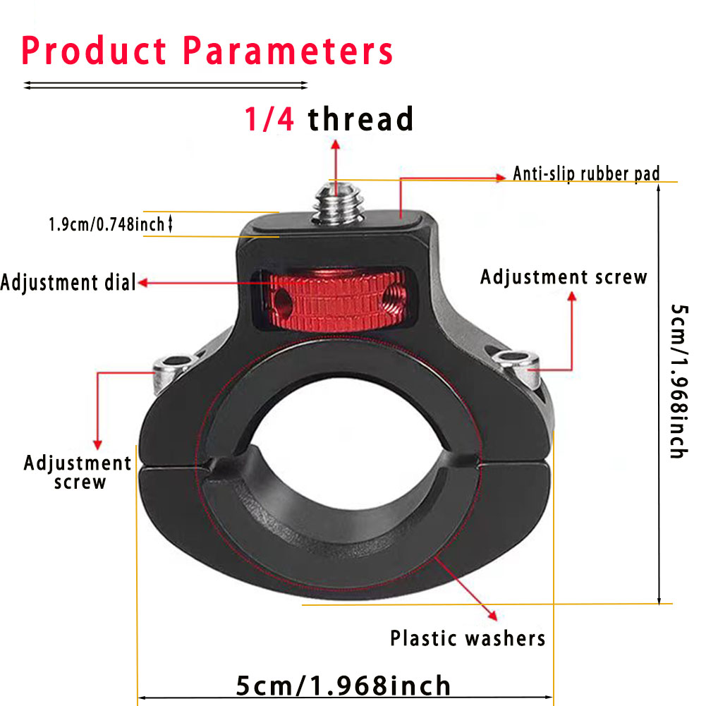 จักรยานจักรยานHandlebarผู้ถือM - Action Camera Bike Mount Aluminum บทวิจารณ์และราคา
