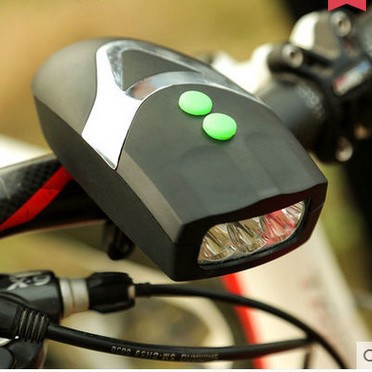 ไฟหน้าจักรยานพร้อมแตร สำหรับจั - Bike Bell Electronic Loud Horn บทวิจารณ์และราคา